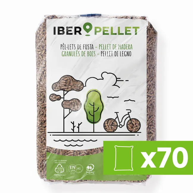 IBERPELLET 70 sacos ENplus A1