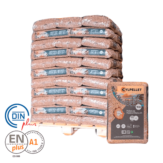 Palet CYL Pellet 77 sacos ENplus A1 DINplus